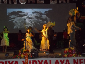 08 MAY 2014: STAGE PRESENTATION DURING SCHOOL ANNUAL DAY